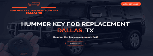 Hummer Key Replacement