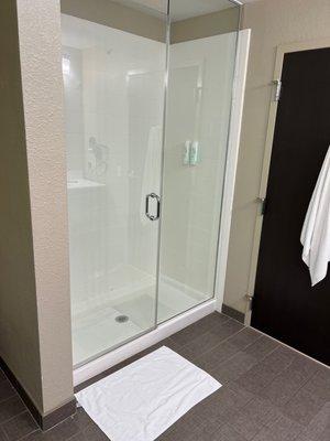 Large shower