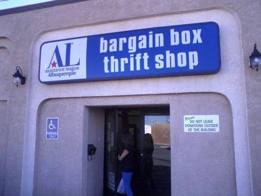 bargain box thrift shop