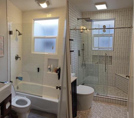 Before & after: bathroom renovation