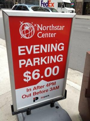 Parking Specials after 4pm