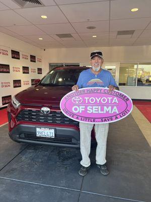 My dad and his car