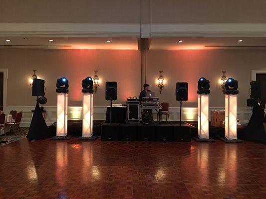 Prom setup, ready to rock!!