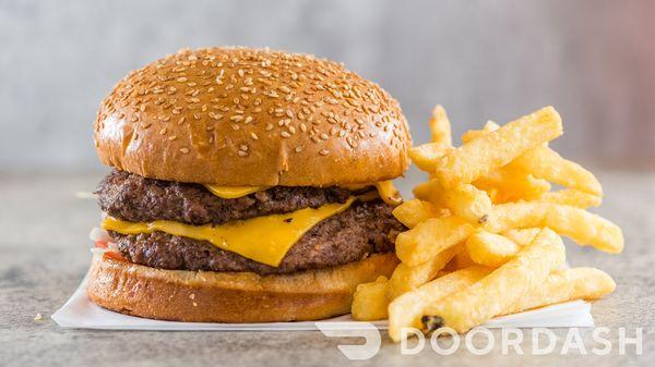 Double cheeseburger