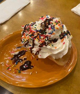 Fried ice cream