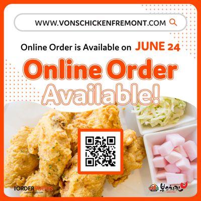 https://vonschickenfremont.com/ Click, Order, and Enjoy! Order Online at home to set up the pick up.