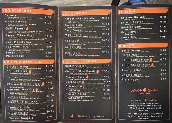 To-Go Menu (Sept2023)