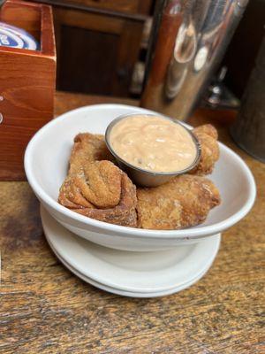 Reuben Egg Rolls appetizer