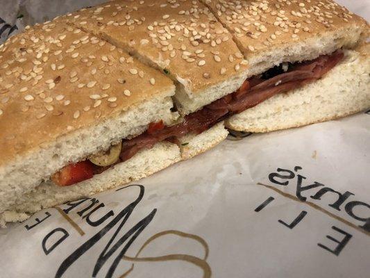 Half Muffaletta