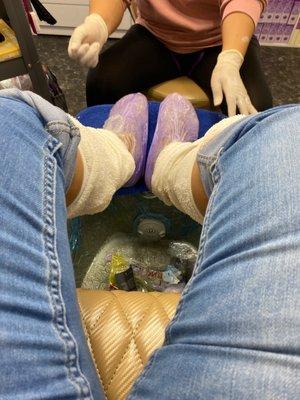 Spa pedicure