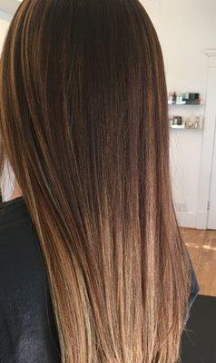 Seamless balayage