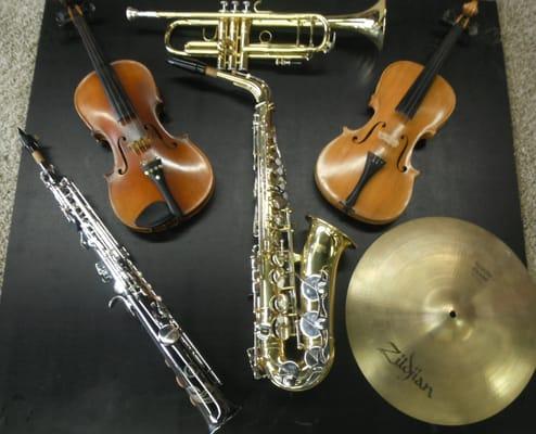 Brass, Woodwind, String Instruments, and Much More!!