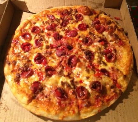 Sweet & Spicy Sausage Pizza