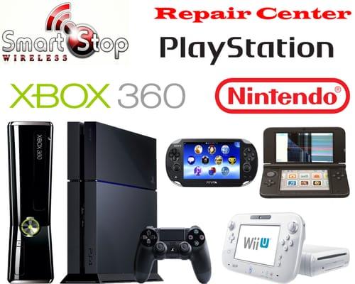 We Also Repair & Customize all Gamging Consoles such as XBOX, XBOX 1, ALL PSP, PS3, DSI, 3DS, DS LITE, NINTENDO & WII. ALL MODEL