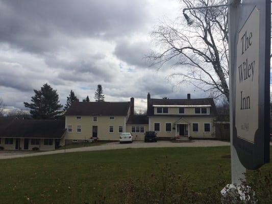 View of the inn from the street