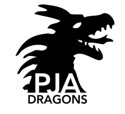 PJA Dragons sports include MS boys basketball, MS girls basketball, and co-ed cross country.