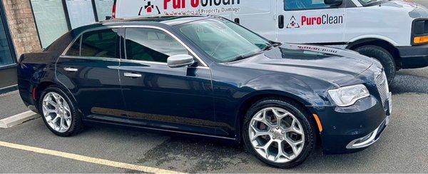 Outstanding care and service of my Chrysler 300C for her 40k mile maintenance!