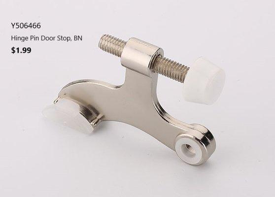 Hinge Door Stop, BN