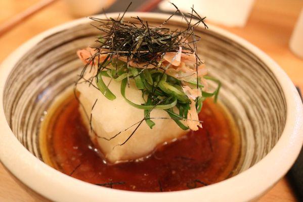 Agedashi tofu