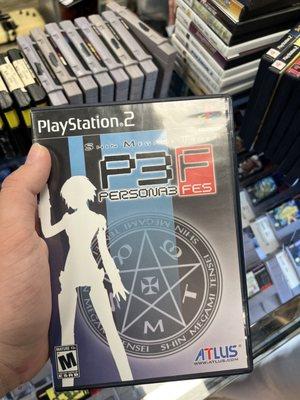 The copy of persona 3 fes is in great condition!