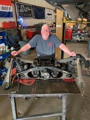 Ed, one of our mechanics at the shop