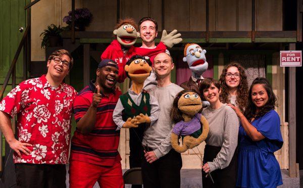 Avenue Q cast photo, 2016