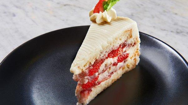 Strawberry Mascarpone Cake