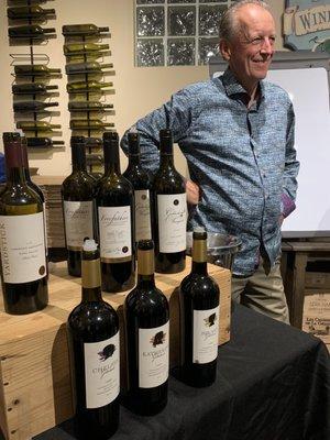 An evening of Wine tasting with Nick Goldschmidt