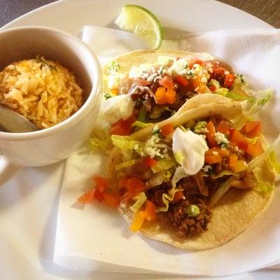 Delicious tacos served at Bay Area Social Events Debate Night!