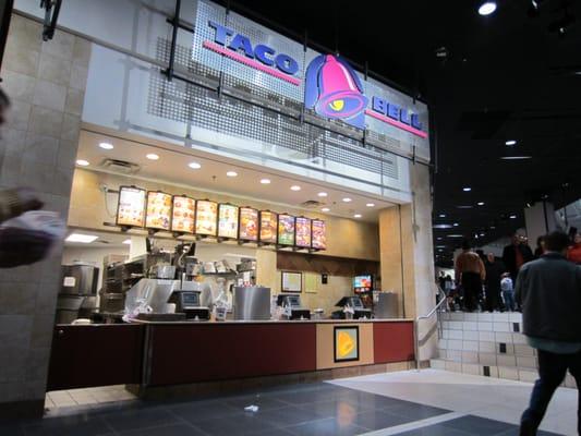 Taco Bell inside CNN Center.