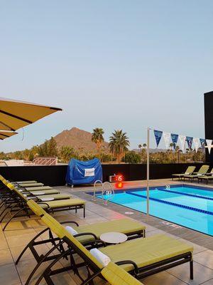 Rooftop Pool with View of Camelback