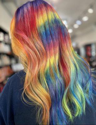 Rainbow Hair