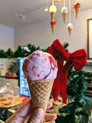 Santa Barbara Strawberry (plus, holiday decorations!)