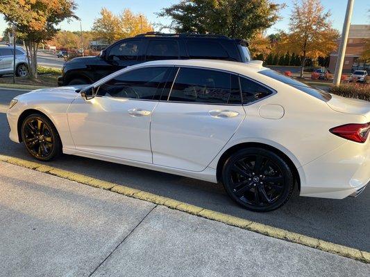 2021 Acura TLX SH advanced detailed and ceramic coated