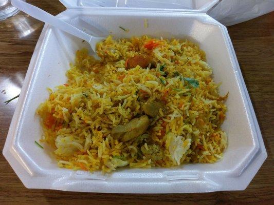 Chicken Biryani, very good!