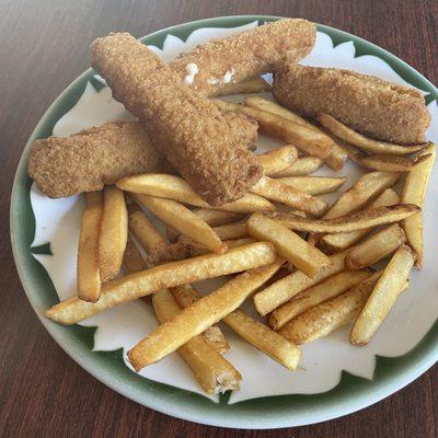 $8.49 breaded cod basket