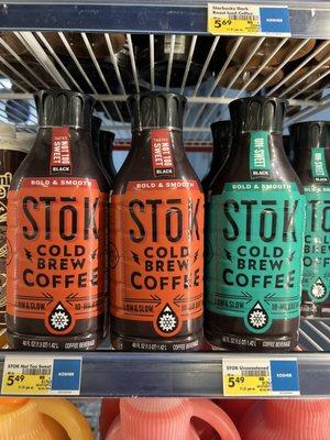 SFE is sticking some interesting cold brew selections- one of my favorite places to shop just got better