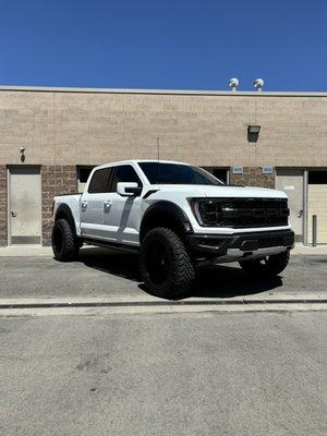 F-150 Raptor Full Paint Protection Film Install
Front End Fully Protected + Custom Rocker & Side Panels