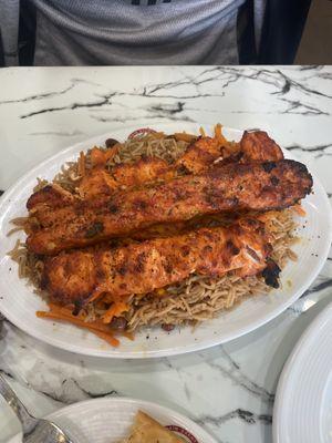 Chicken Kabob Platter