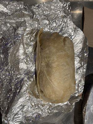 Chicken Burrito.