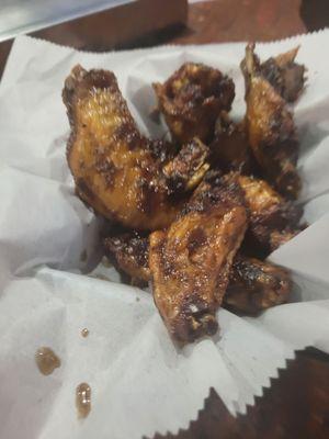 Honey jerk wings