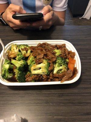 Beef with broccoli!!!