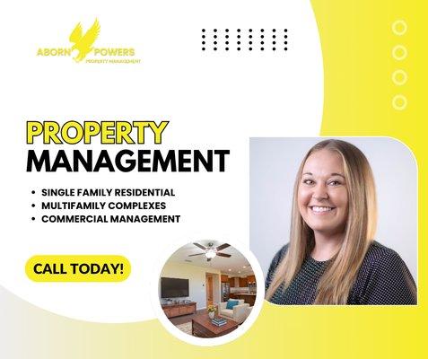 Our services and our property management director