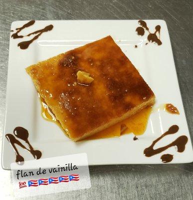 Flan de vainilla súper delicioso