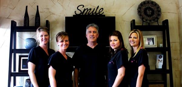 Friendly Dallas cosmetic dentist and staff ready to serve you!