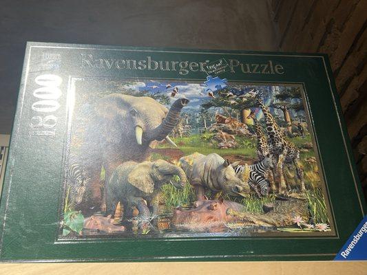 WOW never seen a puzzle with this many pieces before!