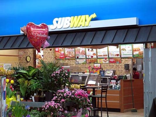 Subway inside Meijer.