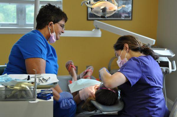 Dr Kat and team at Dentistry For Kids Cranberry are SO great with the kids!