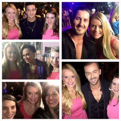 DWTS: Meeting all the pros at the taping for the season 22 premiere in Pershing Square, DTLA