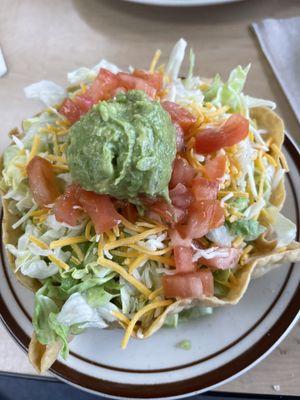 Taco Salad Supreme from Elmo's Grill!